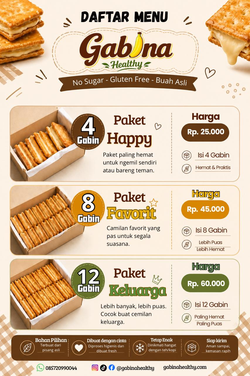 Menu Gabina
